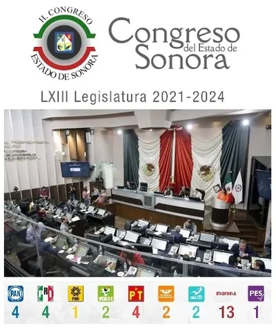 Los 33 nuevos Diputados Locales sonorenses.